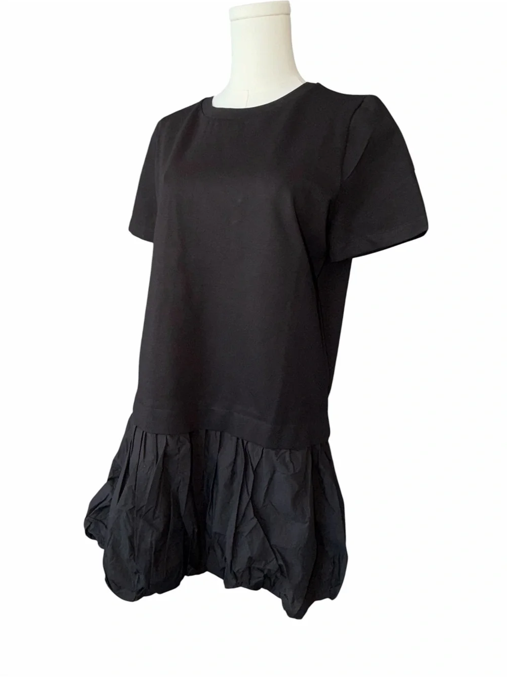 English Factory | Dresses | E English Factory Twofer Bubblehem Mini Dress  Black | Poshmark